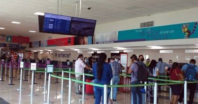Desplome en el Aeropuerto de Villahermosa